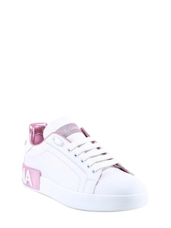 26FW 돌체앤가바나 카프스킨 나파 포르토피노 스니커즈 CK1544 AX61587587 WHITE - DOLCE & GABBANA