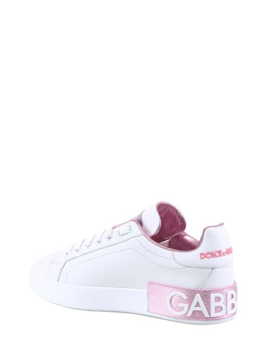 26FW 돌체앤가바나 카프스킨 나파 포르토피노 스니커즈 CK1544 AX61587587 WHITE - DOLCE & GABBANA