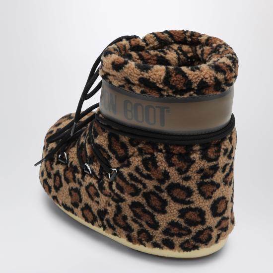 26FW 문부츠 아이콘 나일론 로우 부츠 80D1409960PL Brown - MOON BOOT
