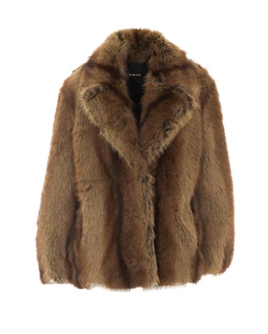 26FW 핑코 무스탕 107046 A3C6D31 Beige