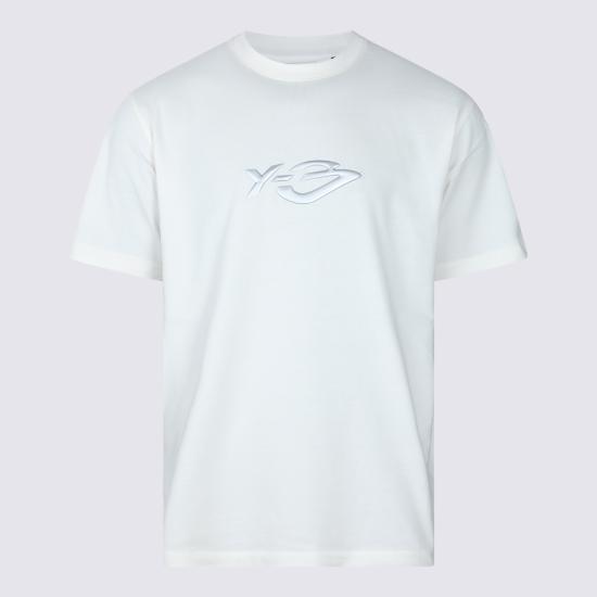 26FW 와이쓰리 반팔 티셔츠 KW8184 WHITE CHALK WHITE - Y-3