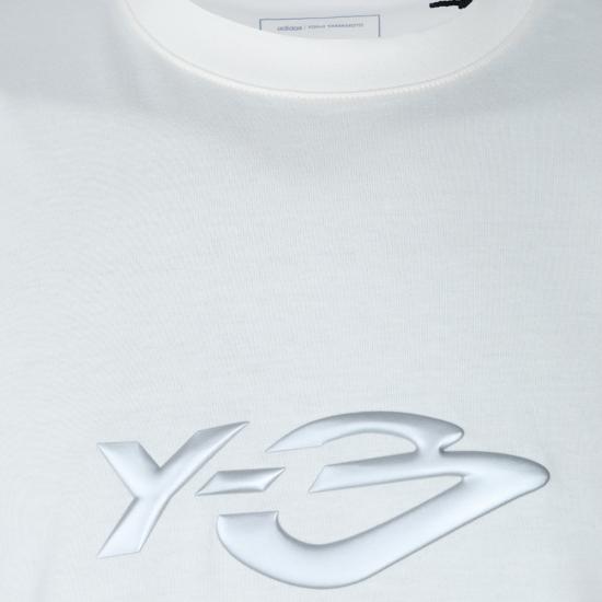 26FW 와이쓰리 반팔 티셔츠 KW8184 WHITE CHALK WHITE - Y-3