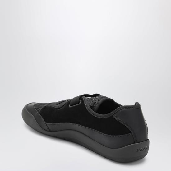 26FW 프라다 메쉬 나일론 로우톱 스니커즈 2EE487G0003H0K Black - PRADA