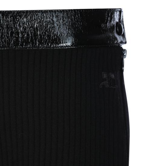 26FW 쿠레쥬 레깅스 326MPA711 FI00019999 BLACK - COURREGES
