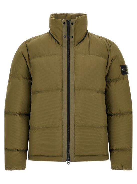 26FW 스톤 아일랜드 숏패딩 4100013 녹색  재킷 - STONE ISLAND