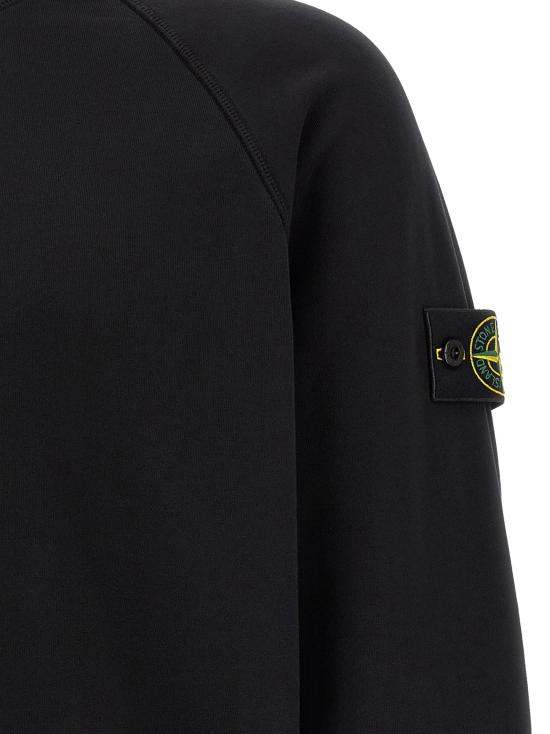 26FW 스톤 아일랜드 긴팔 티셔츠 6100008 스웨트셔츠 블랙 - STONE ISLAND