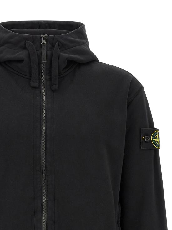 26FW 스톤 아일랜드 긴팔 티셔츠 6100009 스웨트셔츠 블랙 - STONE ISLAND