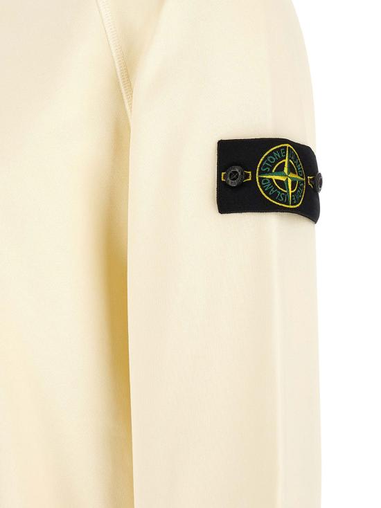 26FW 스톤 아일랜드 긴팔 티셔츠 6100060 스웨트셔츠 화이트 - STONE ISLAND