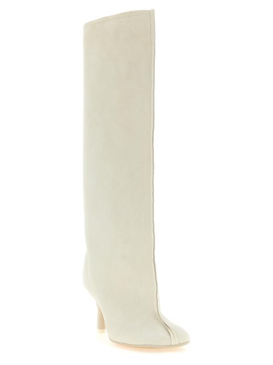 26FW MM6 메종마르지엘라 부츠 해부학적  및 앵클  화이트 - MM6 MAISON MARGIELA