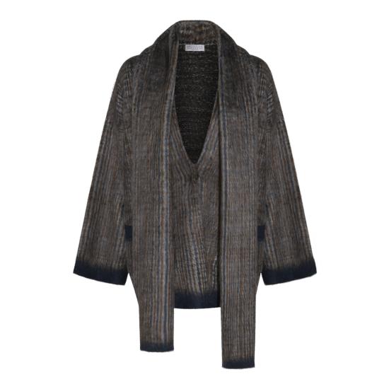 26FW 브루넬로 쿠치넬리 코트 M2I247016 CXA37 LIGHT GREY - BRUNELLO CUCINELLI