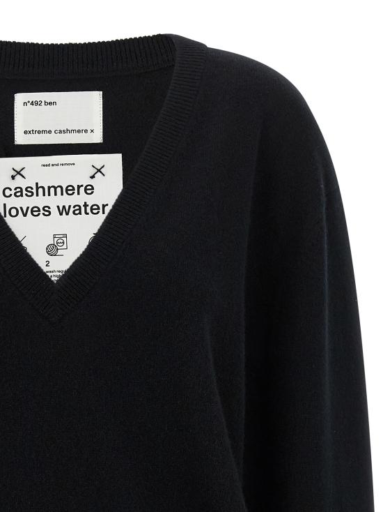 26FW 익스트림캐시미어 스웨터 N492BENRAVEN Black - EXTREME CASHMERE