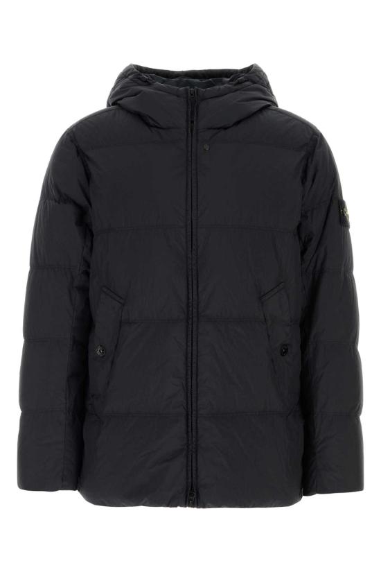 26FW 스톤 아일랜드 크링클 렙스 NY 패딩 재킷 L2S154100037S0A23 V0020 Black