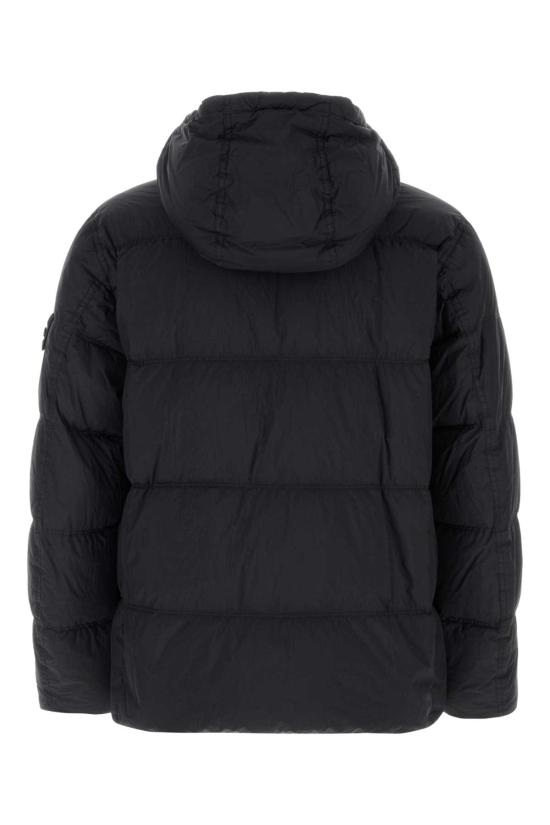 26FW 스톤 아일랜드 크링클 렙스 NY 패딩 재킷 L2S154100037S0A23 V0020 Black - STONE ISLAND