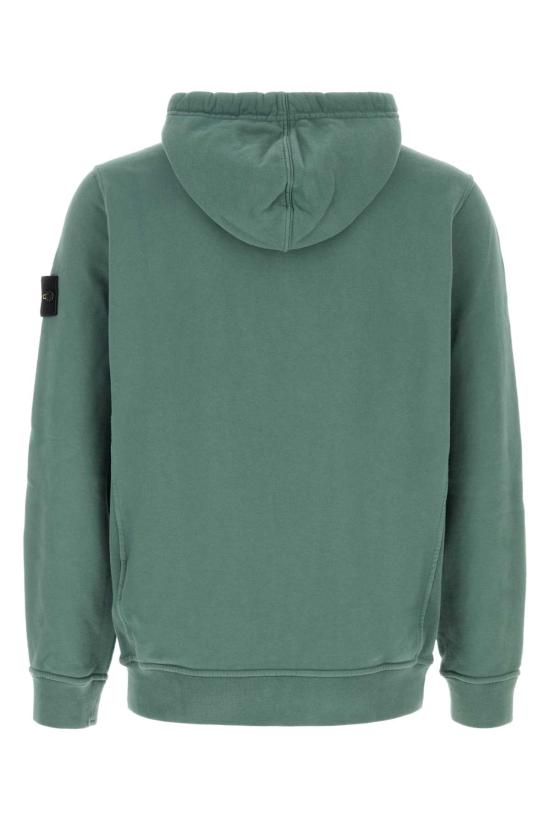 26FW 스톤 아일랜드 오가닉 코튼 플리스 후드 L2S156100048S0A20 V005T Green - STONE ISLAND