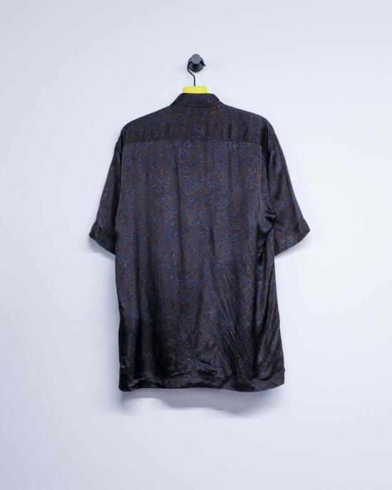  드리스 반 노튼 폴로 티셔츠 Dries Van Noten 플루이드 비스코스 트윌 캐시디 반소매 셔츠 - DRIES VAN NOTEN