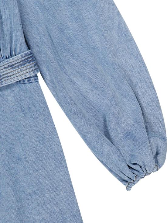 26FW 짐머만 미디 원피스 7266DSS262SKYLK LIGHT BLUE - ZIMMERMANN