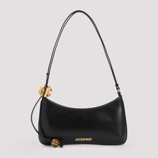 26FW 자크뮈스 비쥬 펄 숄더백 BAW00057AC01C01 990 BLACK