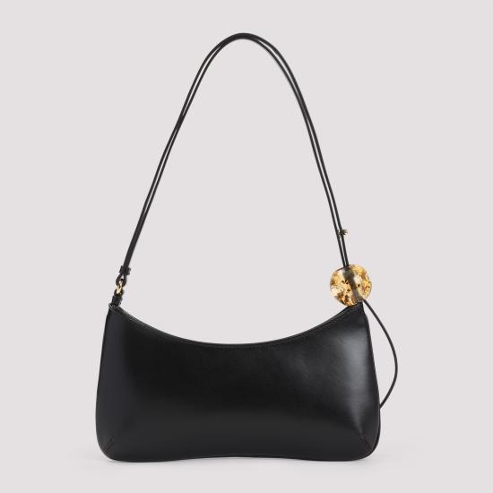 26FW 자크뮈스 비쥬 펄 숄더백 BAW00057AC01C01 990 BLACK - JACQUEMUS