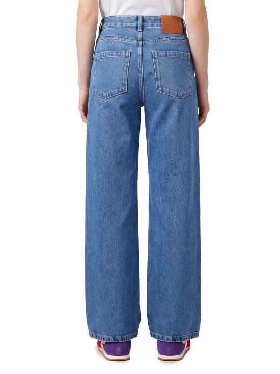26FW 로에베 아나그램 익허스트 진 S359Y11XEB BLUE - LOEWE