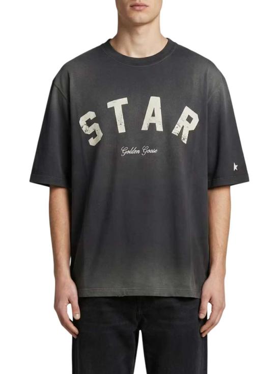 26FW 골든구스 반팔 티셔츠 GUP01873P002419 60666 CHARCOAL - GOLDEN GOOSE