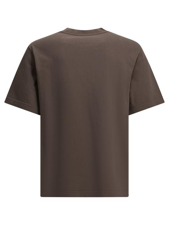 26FW 자크뮈스 그로그랭 로고 티셔츠 TSM00133AJ00226BROWN - JACQUEMUS