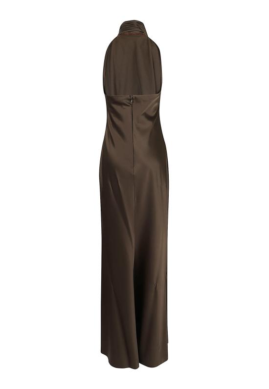 26FW 랄프 로렌 롱 원피스 290P24111 005 SYCAMORE - RALPH LAUREN