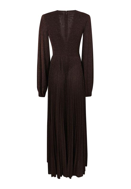 26FW 엘리자베타프랜치 미디 원피스 ABR1566E2 EV9 DARK CHOCOLATE - ELISABETTA FRANCHI