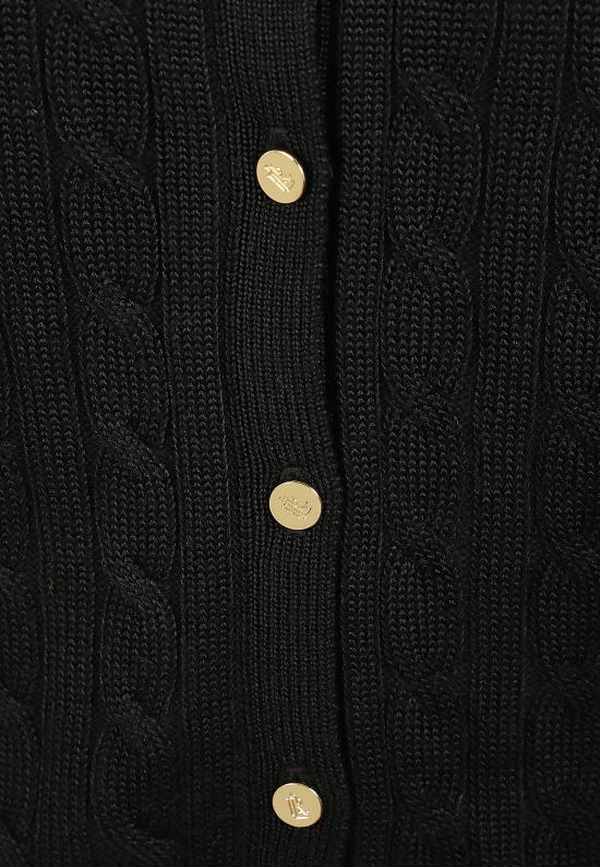 26FW 랄프 로렌 가디건 200P14040 003 BLACK - RALPH LAUREN