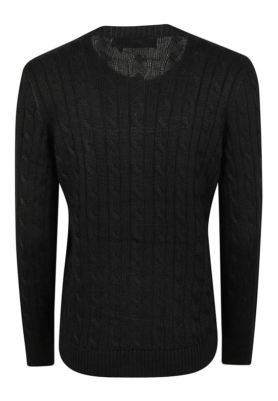 26FW 랄프 로렌 가디건 200P14040 003 BLACK - RALPH LAUREN
