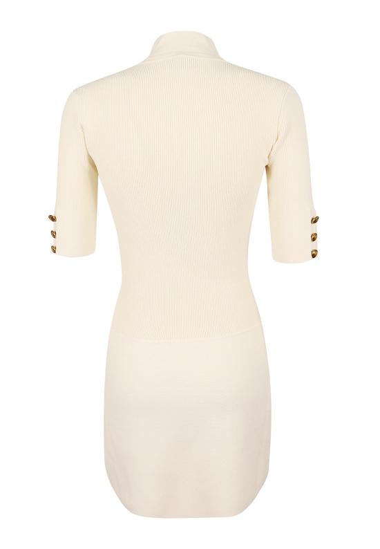 26FW 엘리자베타프랜치 미디 원피스 AM04S66E2 193 BURRO - ELISABETTA FRANCHI