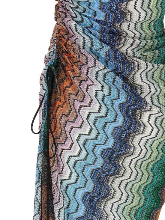 26SS 미소니 비치웨어 그리스풍 모티브 커버업 드레스  멀티컬러 - MISSONI