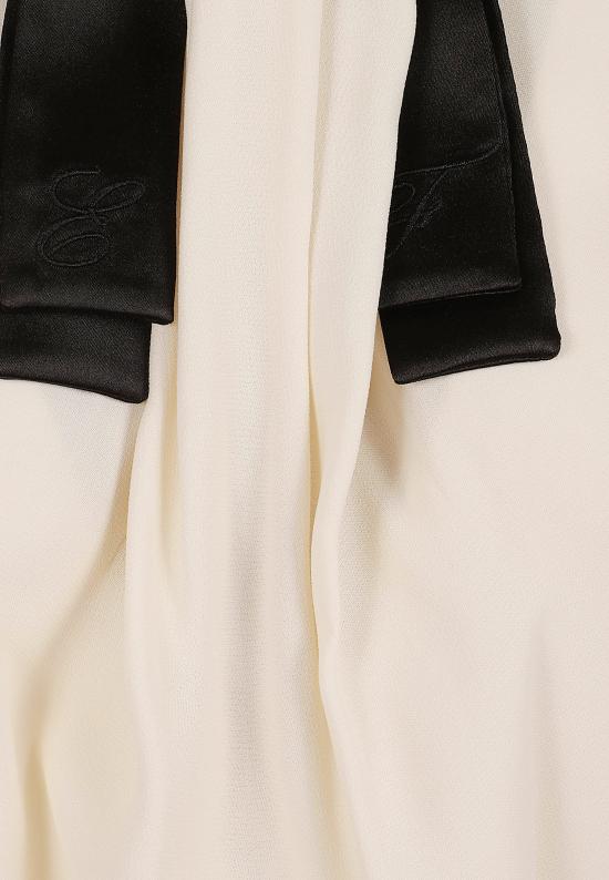 26FW 엘리자베타프랜치 블라우스 CA17866E2 E84 BURRO NERO - ELISABETTA FRANCHI