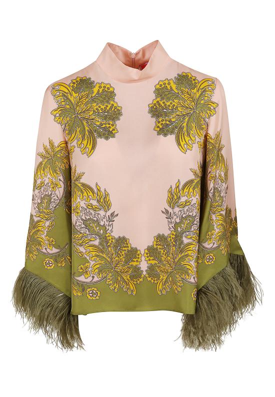 26FW 라 더블제이 탑 TOP0141 SIL026SWA03 PI01 SWATHE PLAC E