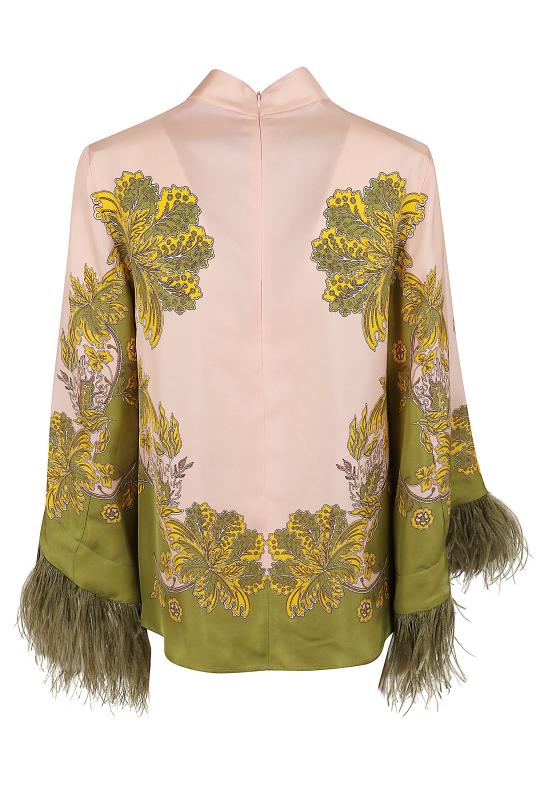 26FW 라 더블제이 탑 TOP0141 SIL026SWA03 PI01 SWATHE PLAC E - LA DOUBLEJ