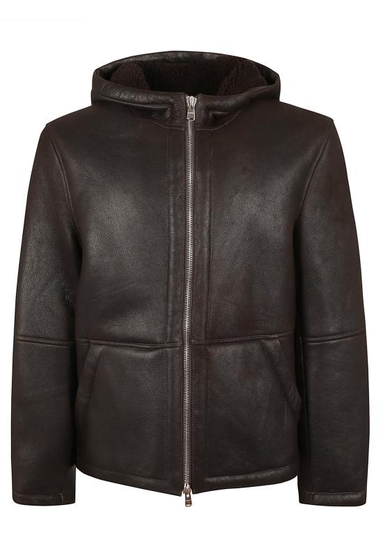 26FW 돈답 케이프 JU027 PL0547UXXX 737 CIOCCOLATO