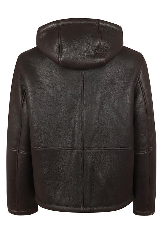 26FW 돈답 케이프 JU027 PL0547UXXX 737 CIOCCOLATO - DONDUP