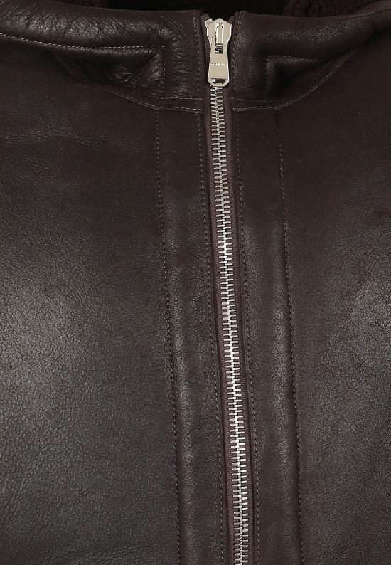 26FW 돈답 케이프 JU027 PL0547UXXX 737 CIOCCOLATO - DONDUP