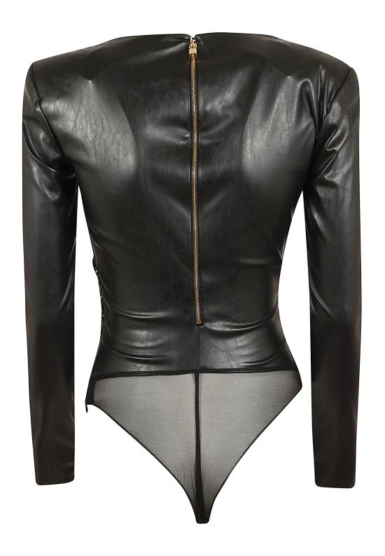 26FW 엘리자베타프랜치 바디수트 티셔츠 BO04566E2 110 NERO - ELISABETTA FRANCHI