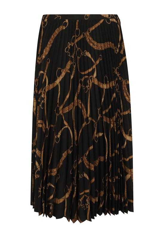 26FW 랄프 로렌 미디 스커트 200P14015 001 BLACK TAN
