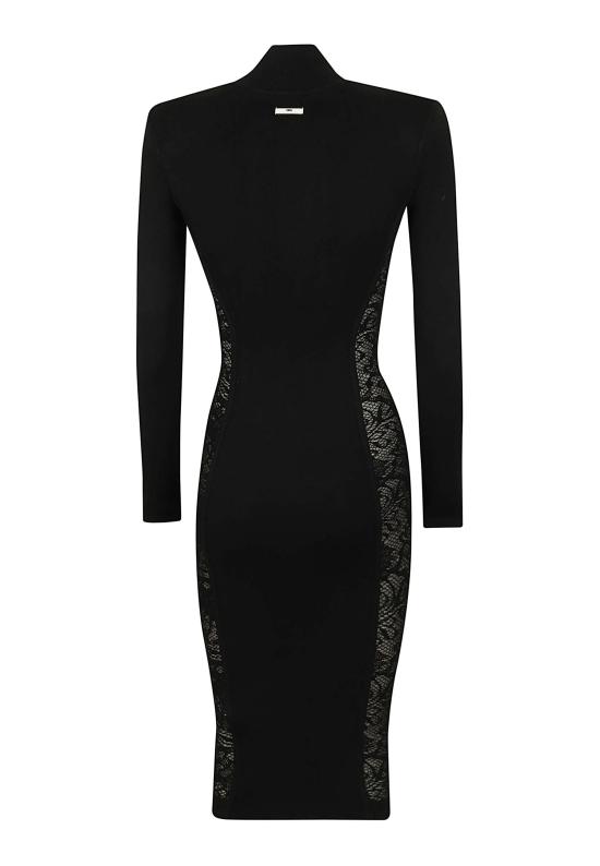 26FW 엘리자베타프랜치 미디 원피스 AM28Q66E2 110 NERO - ELISABETTA FRANCHI