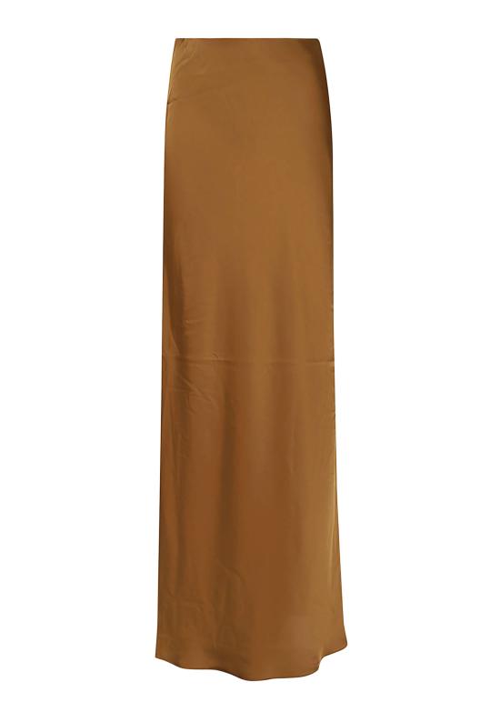26FW 랄프 로렌 롱 스커트 200P13810 005 TOBACCO BRONZE