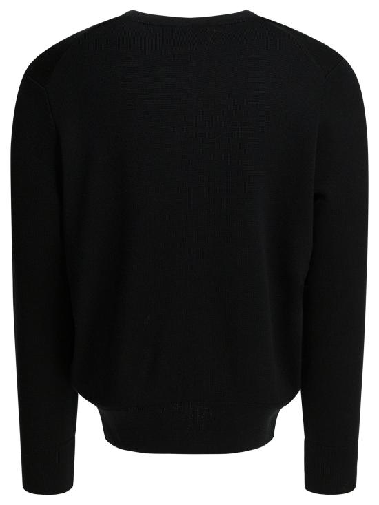 26FW 아미 ADC 크루넥 스웨터 HKS826 001009 Black - AMI