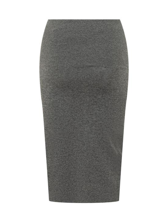 26FW 스텔라 맥카트니 미디 스커트 6K12953S2673 1267 DARK GREY - STELLA MCCARTNEY