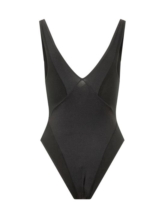 26FW 베르사체 바디수트 티셔츠 10266521A19120 1B000 BLACK - VERSACE