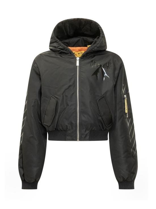 26FW [키즈] 오프화이트 자켓 44GEH005F26F00 1002 BLACK T