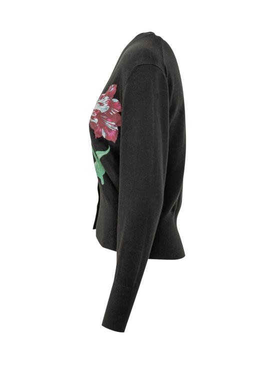 26FW 겐조 스웨터 FG62CA7643ES 99J BLACK - KENZO