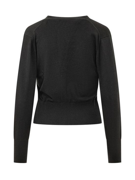 26FW 겐조 스웨터 FG62CA7643ES 99J BLACK - KENZO