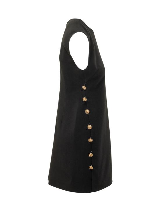 26FW 베르사체 숏 원피스 10266701A13362 1B000 BLACK - VERSACE
