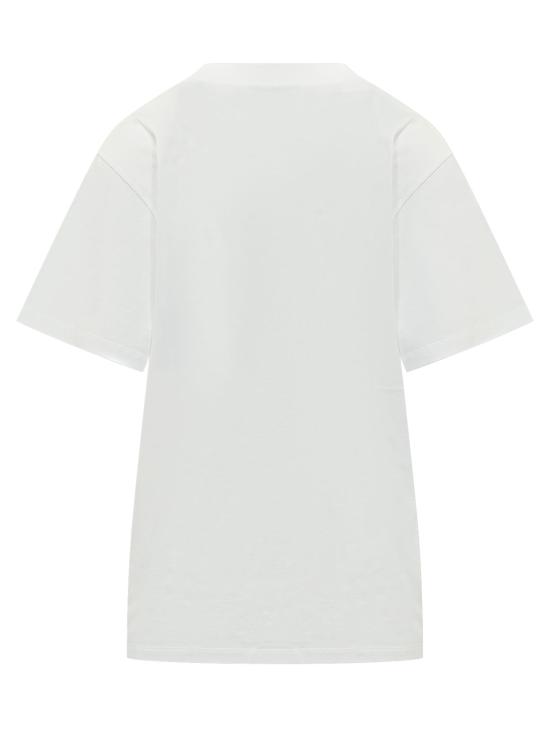 26FW 스텔라 맥카트니 반팔 티셔츠 6J01583SQB15 9000 PURE WHITE - STELLA MCCARTNEY