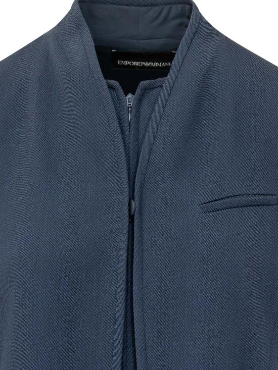 26FW 엠포리오 아르마니 자켓 EW004850TE21429 UB134 BLU - EMPORIO ARMANI